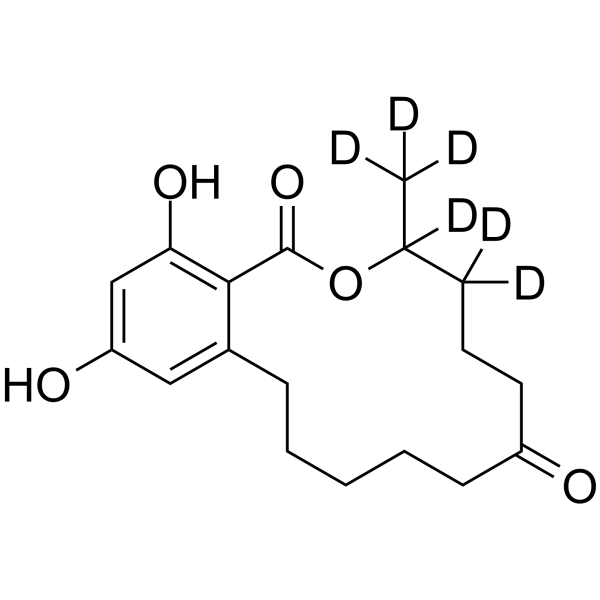 (Rac)-Zearalanone-d6 1795020-90-4
